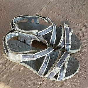 Size 6 Ecco Sandals. Gently used
